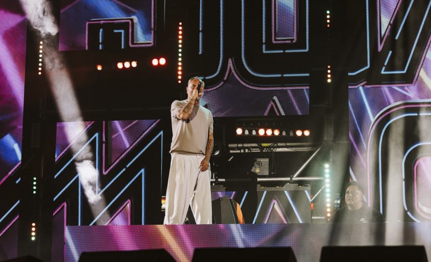 Juan Magán durante su concierto en MMT Fest 2026 en Maspalomas