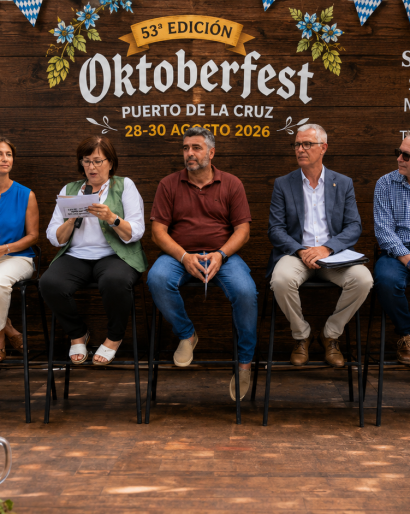 Presentación de la Semana Bávara Puerto de la Cruz 2026 y Oktoberfest